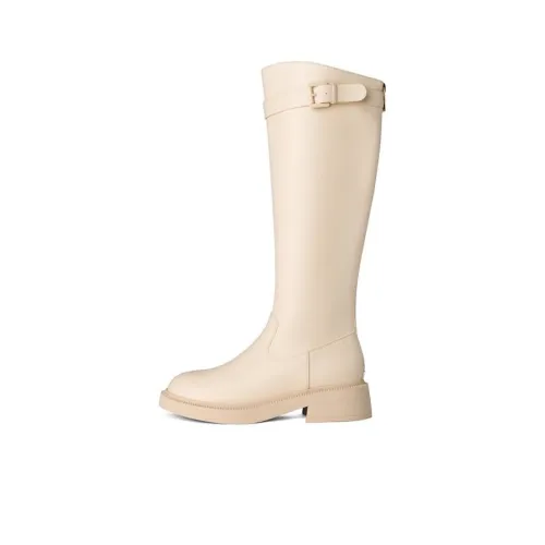 JOSINY Knee-high Boots Women's Off White