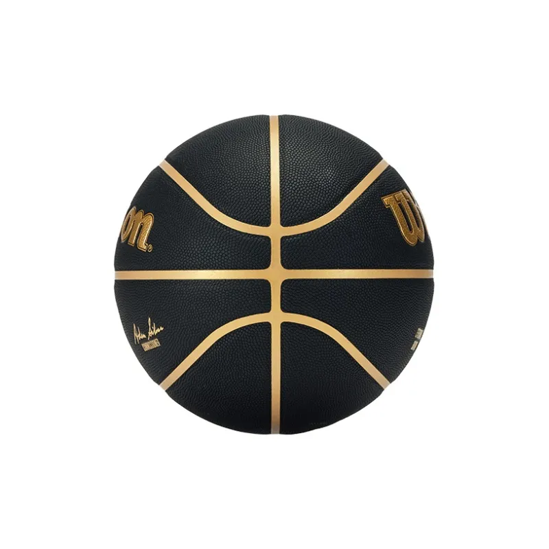 Wilson NBA PU Basketball Black Gold Size 7 Ball Training Unisex-4