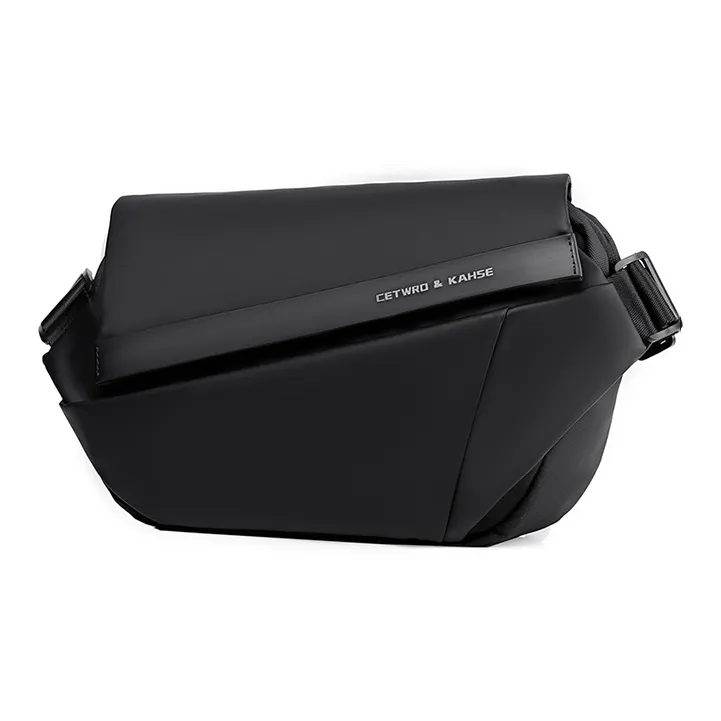 HACIN Polyester Fanny Pack Regular Unisex Black/Gray-7