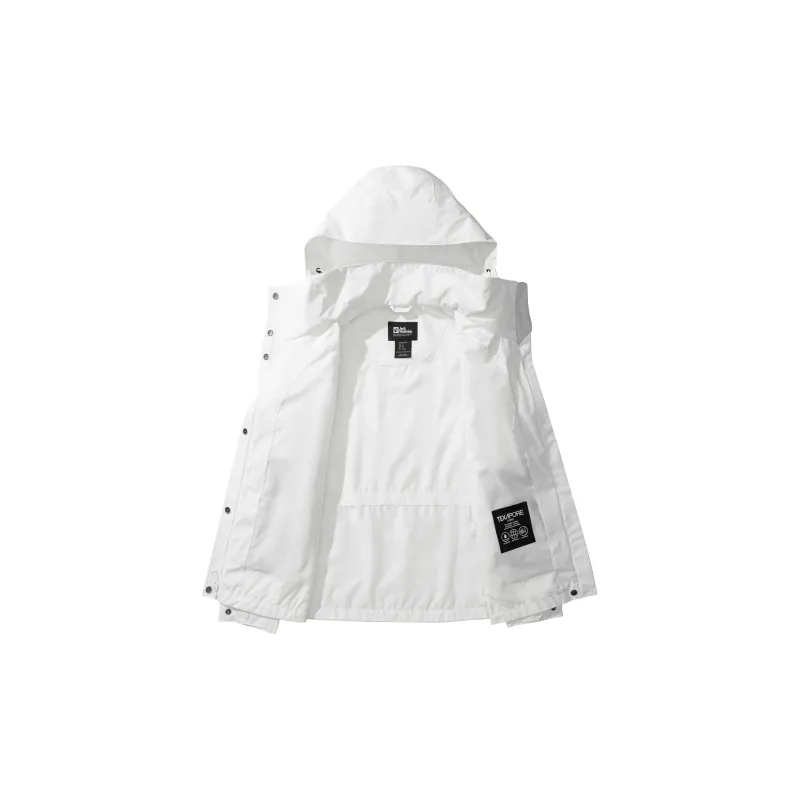 Jack Wolfskin KARANA Outdoor Hiking Waterproof, Windproof, And Water Repellent Windbreaker Jacket Women's-7