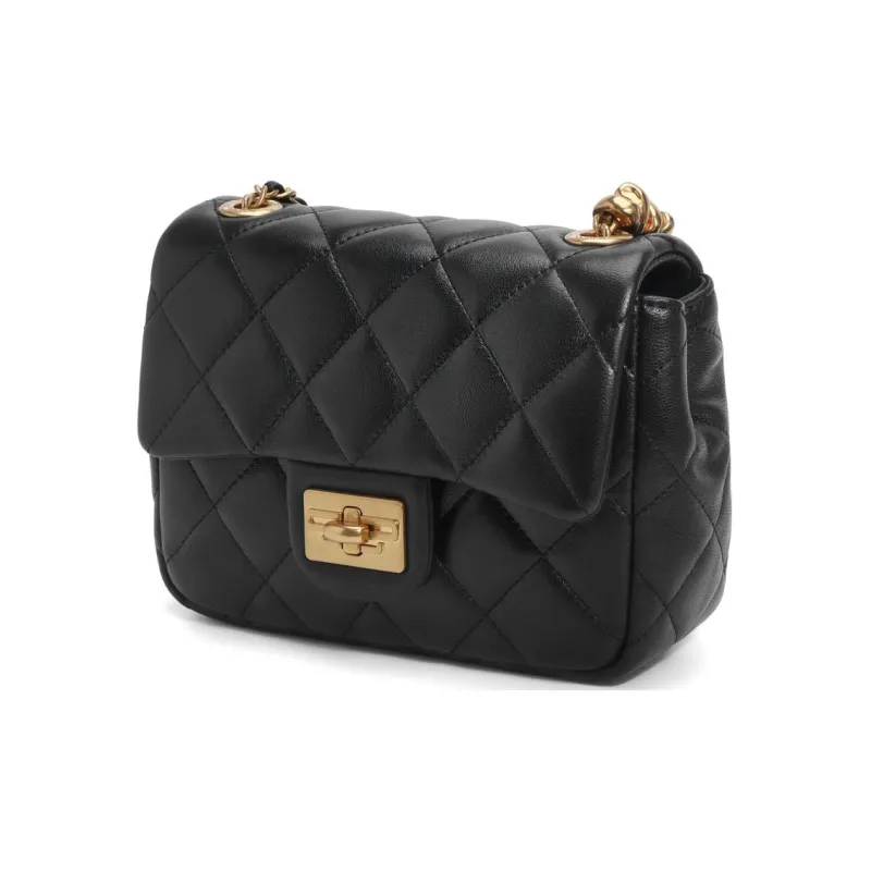 BELLE Sheepskin Crossbody Bag Small Size Women's-1