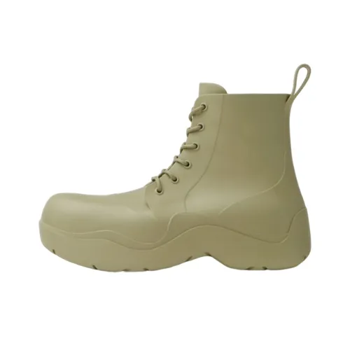 Bottega Veneta Puddle Ankle Boots Men Green