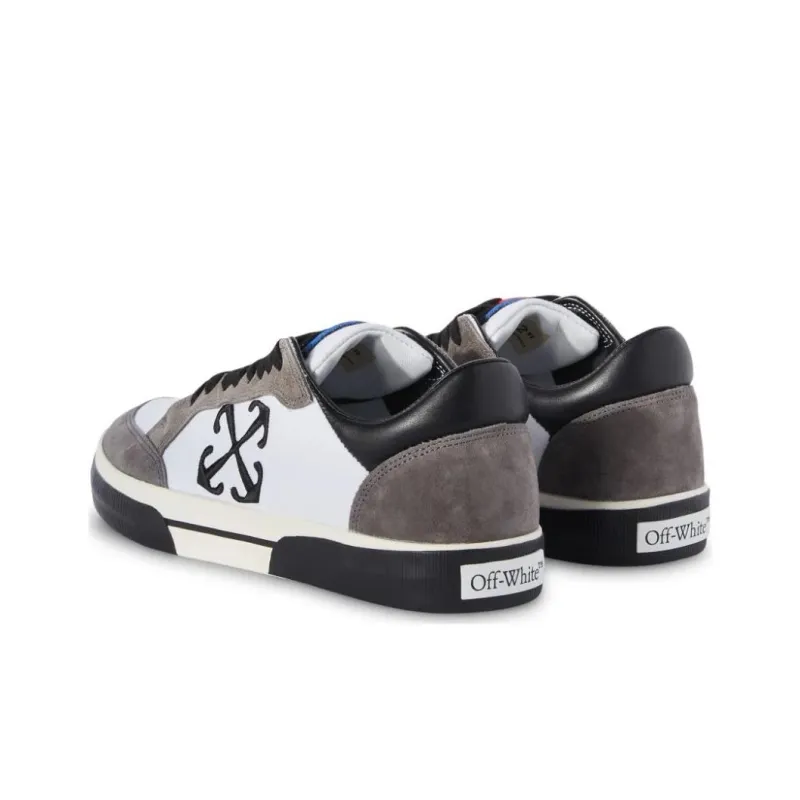 OFF WHITE New Low Vulcanized White Beige Black-3