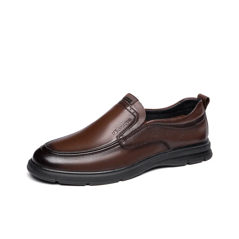 15 MINS Men's Casual Shoes Men Low Top Brown-1