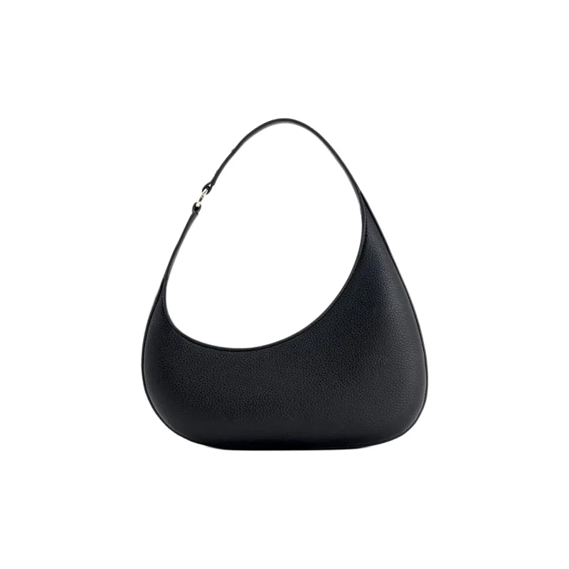 JW PEI Artificial Leather One Shoulder Handbag Small Size Women's Black-2