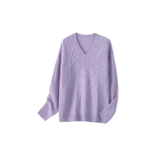 Vidolas Sweaters Women's Pile Candy Purple