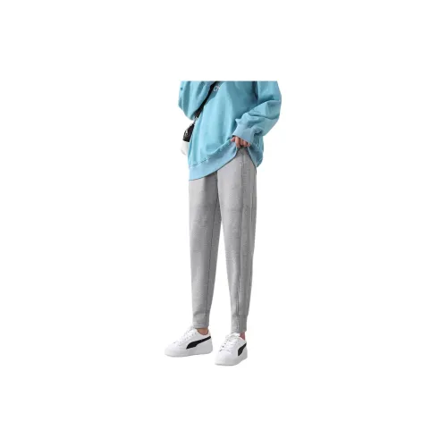 Yench'a Casual Pants Women's Light Gray