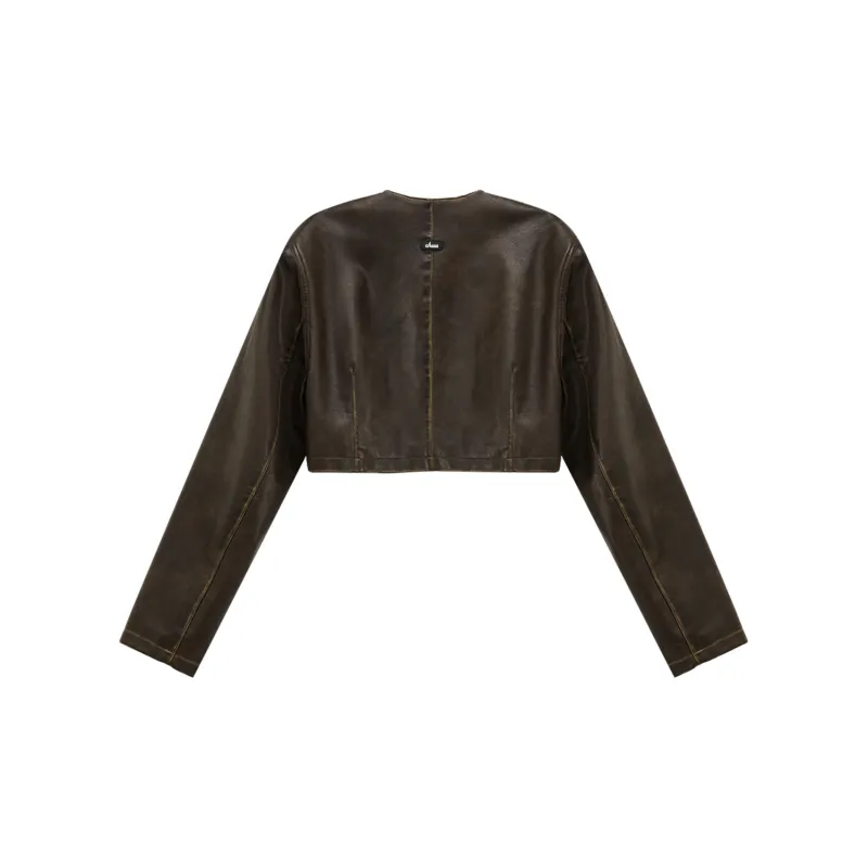 CHUU Leather Jackets Women's-1