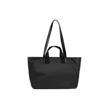 CALVIN KLEIN Rubber Tote Bag, Shopping Bag, Handbag, Shoulder Bag, Crossbody Bag Women's Black
