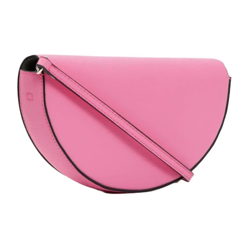 CALVIN KLEIN Artificial Leather Saddle Bag Shoulder Bag Crossbody Bag Women's Pink-1