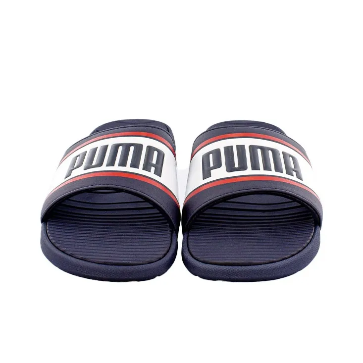 PUMA Cool Cat Rubber Sole Slide Slippers Men's Blue-2