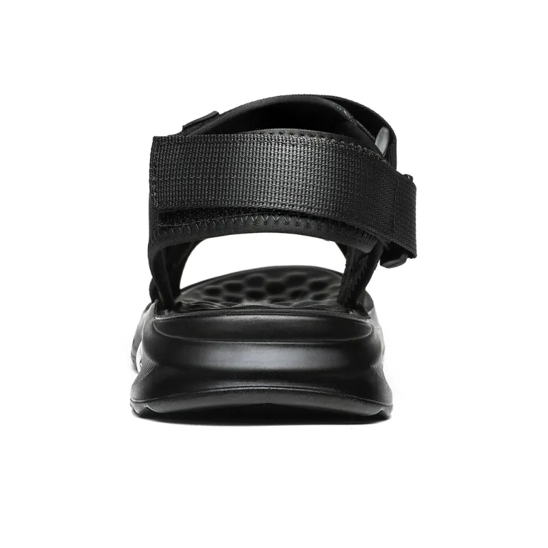 FAPAI Beach Sandals Men's Black-4