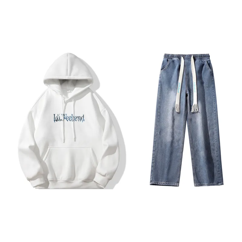 LA'T.WEEKEND Sweatshirt Set Unisex-27