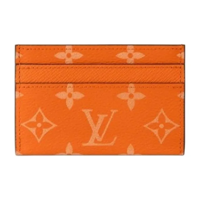 LOUIS VUITTON Porte Cartes Double-2