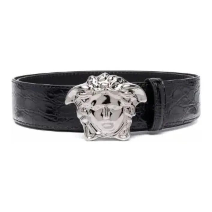 VERSACE Medusa Head Embossed Belt-0