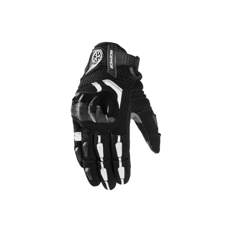 SCOYCO Motorcycle Protective Gears Polyester Hands Unisex Motorcycle Gloves And Handlebar Mitts-14