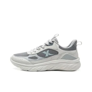 XTEP Running Shoes Men Low-Top Dove Gray/Elegant Gray/Smoke Gray