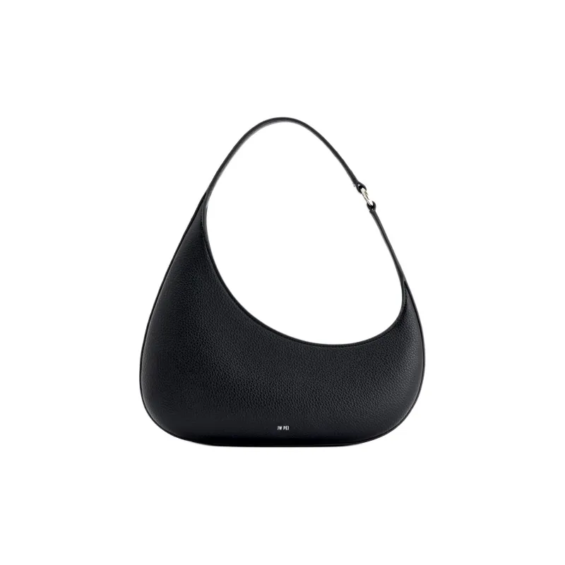 JW PEI Artificial Leather One Shoulder Handbag Small Size Women's Black-0