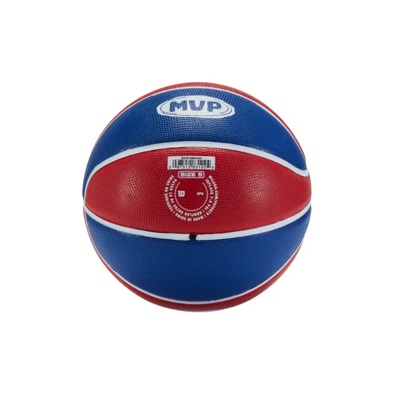 Wilson Rubber Basketball Red Blue Size 5 Training Unisex-3