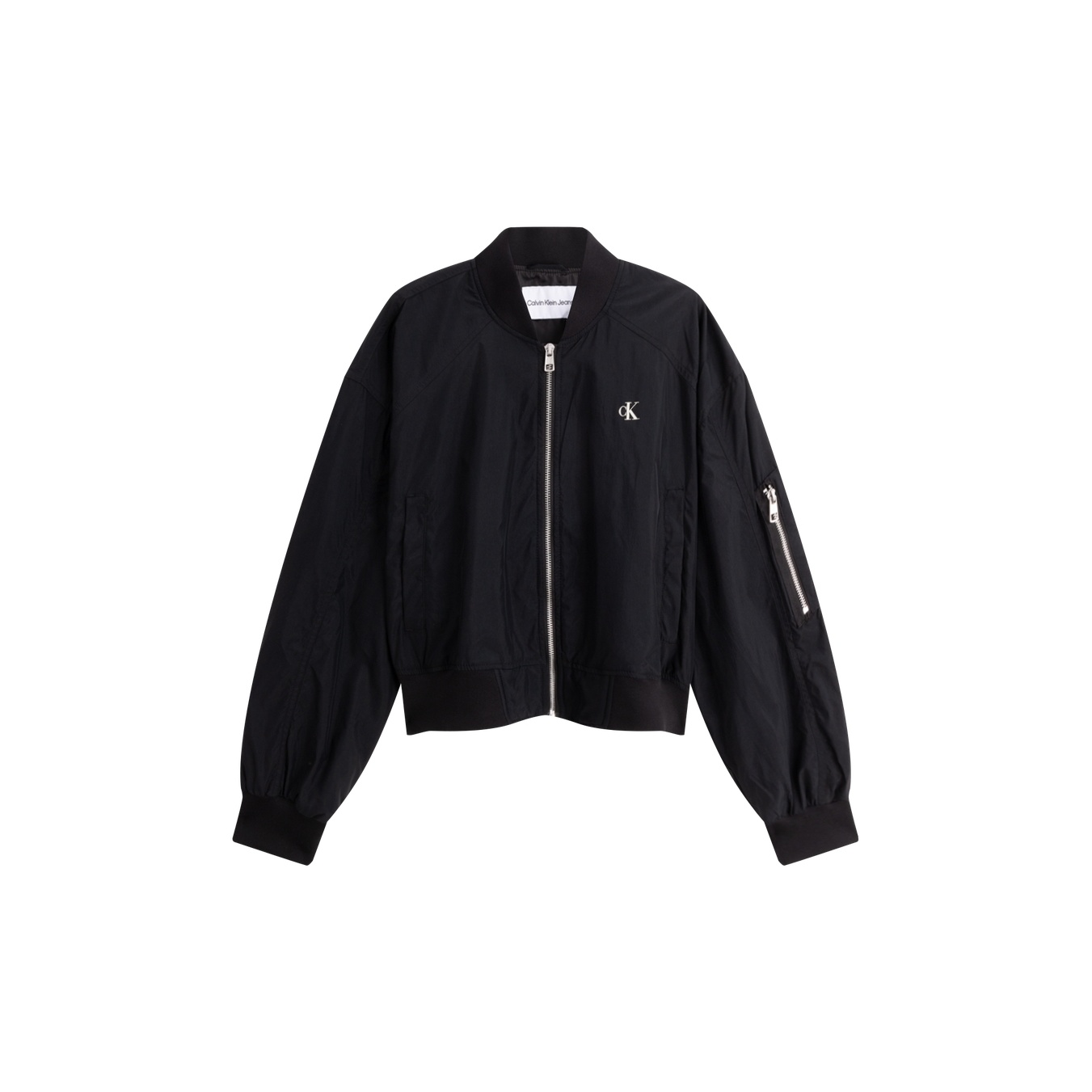 Calvin klein black jacket womens on sale