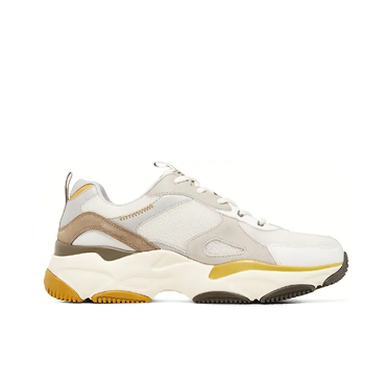 Skechers Lander S 'White Yellow'-1