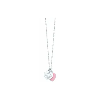 TIFFANY & CO. 925 Sterling Silver Enamel Necklaces Women's Silver