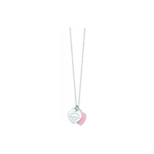 TIFFANY & CO. 925 Sterling Silver Enamel Necklaces Women's Silver