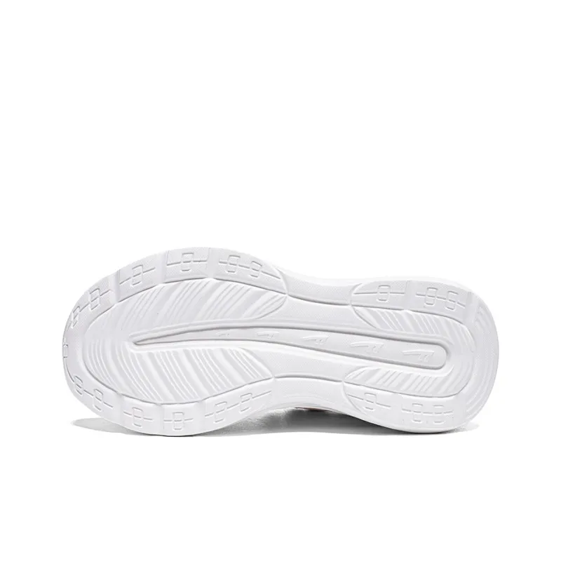 Warrior Lightweight And Breathable Low Top Casual Shoes Women's White Pink-4
