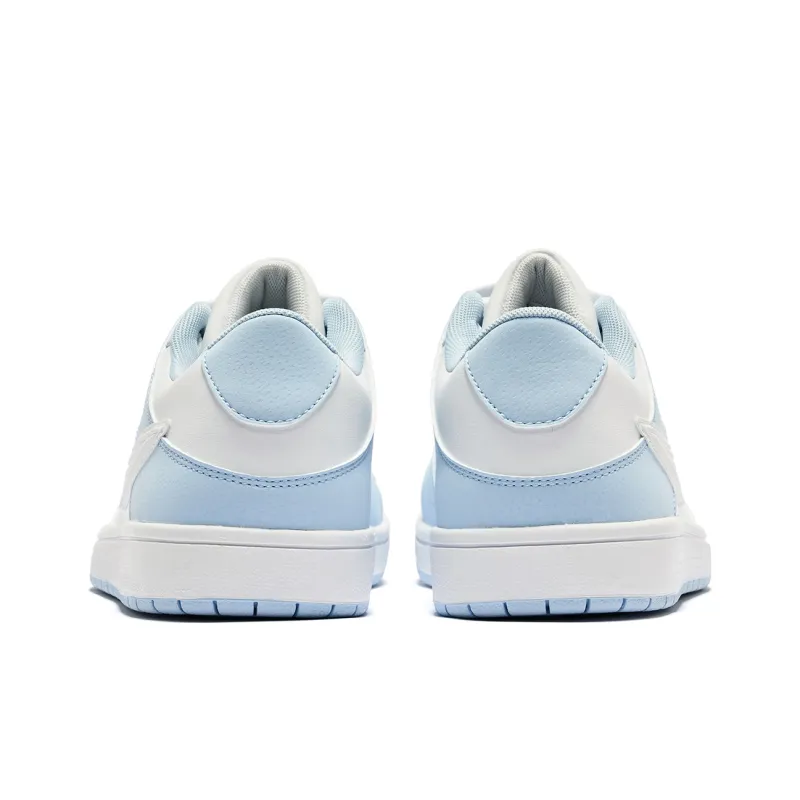 QIAODAN Skateboard Shoes Men Low Top Blue-3