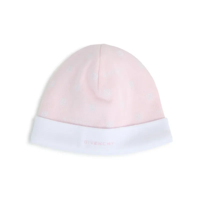 Givenchy 4G print Cotton Beanie Set Of Two-2