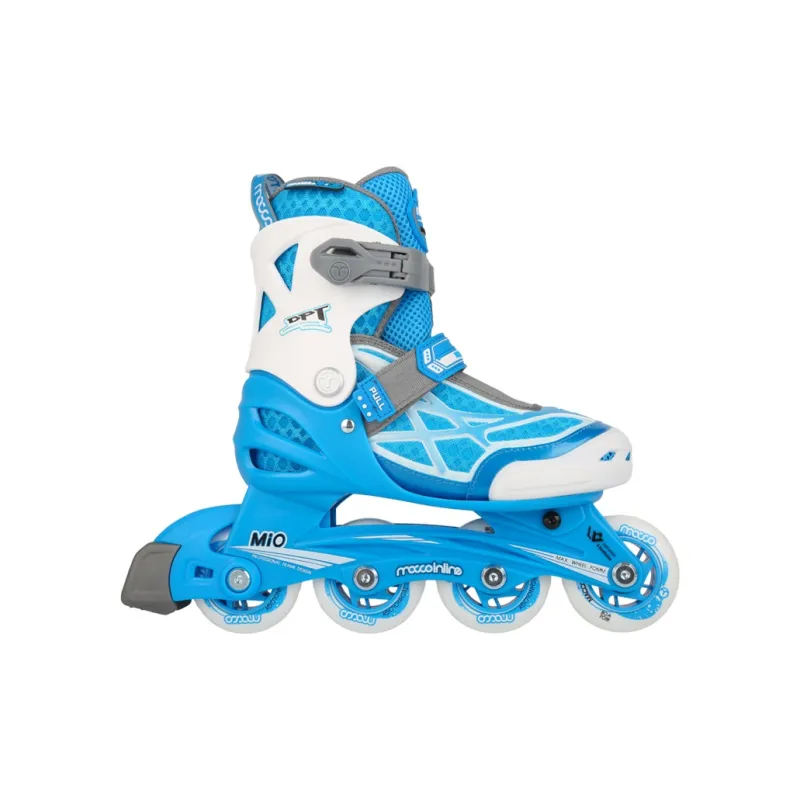 Michael Inline Skates Large Capacity Roller Skating Bag Kids' Size Adjustable Blue-1