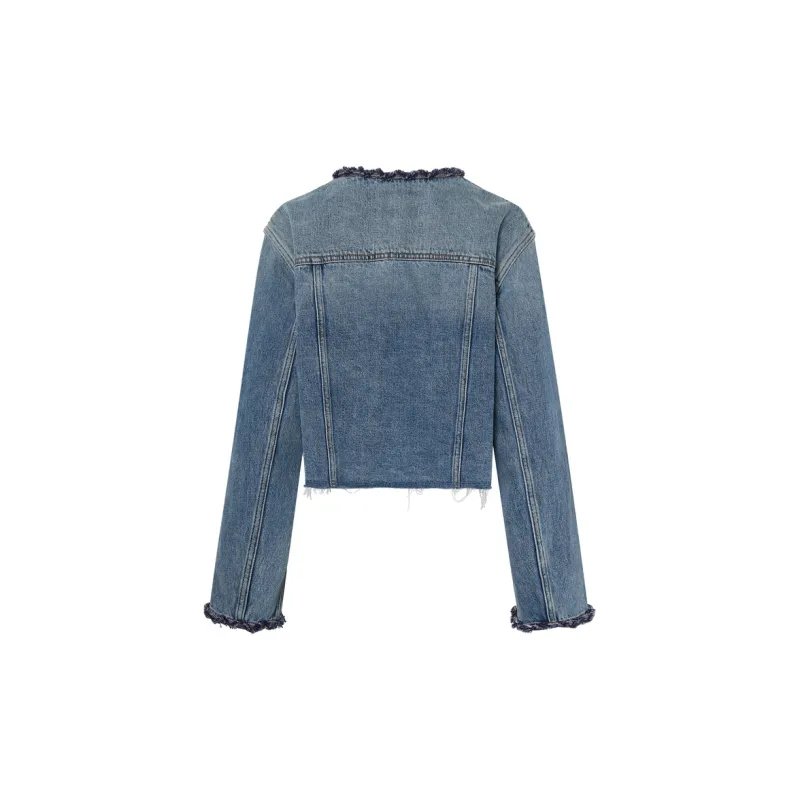 MOCO Denim Jacket Women's Denim Blue-1