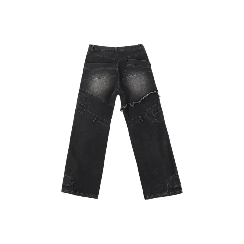 D 5 OVE Jeans Men Black-1