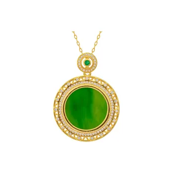 Princess Cui Hetian Jade Pendants Jasper Women's
