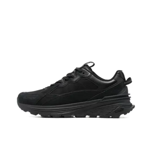 Moncler Lite Runner Suede Sneakers