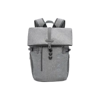 LiNing Sports Life Collection Polyester Backpack Regular Unisex Ultimate Gray