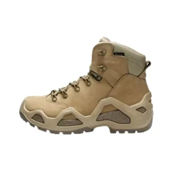 Lowa Cushioning, Wear Resistant Mid Top Outdoor Shoes Unisex Sand