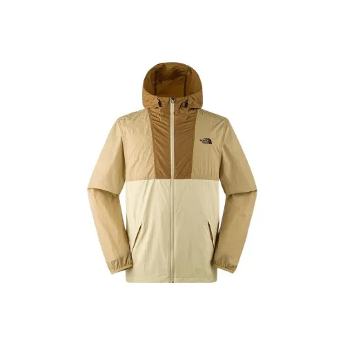 THE NORTH FACE Sun Protection Clothing Men Khaki