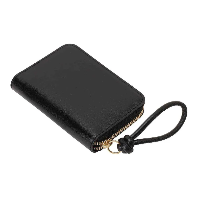 JIL SANDER Logo Plaque Zipped Wallet-2