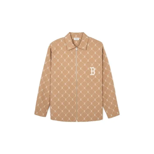 MLB SS24 Boston Red Sox Jackets Coats Unisex Apricot