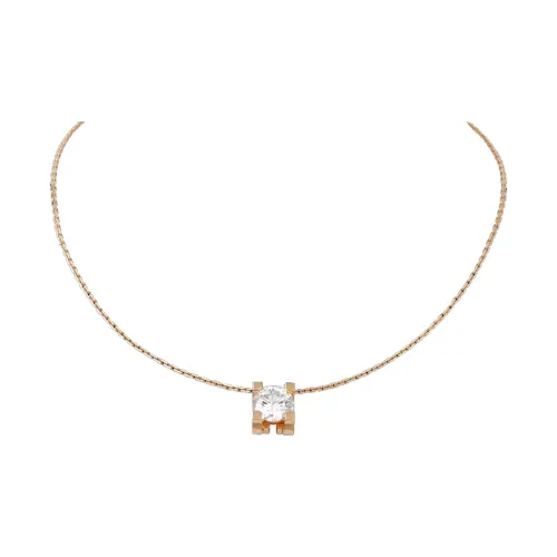 CARTIER 18K Rose Gold Necklaces Unisex