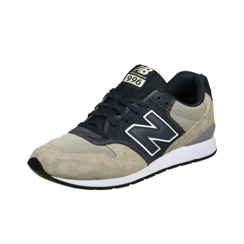 New Balance NB 996 Cushioning, Slip Resistant, And Abrasion Resistant Low Top Running Shoes Men's Gray Blue-2