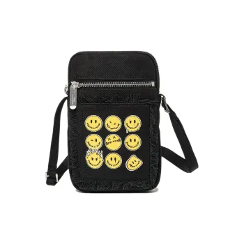 LiNing OG_SLICK Collaboration Cotton Shoulder Bag Crossbody Bag Unisex Black
