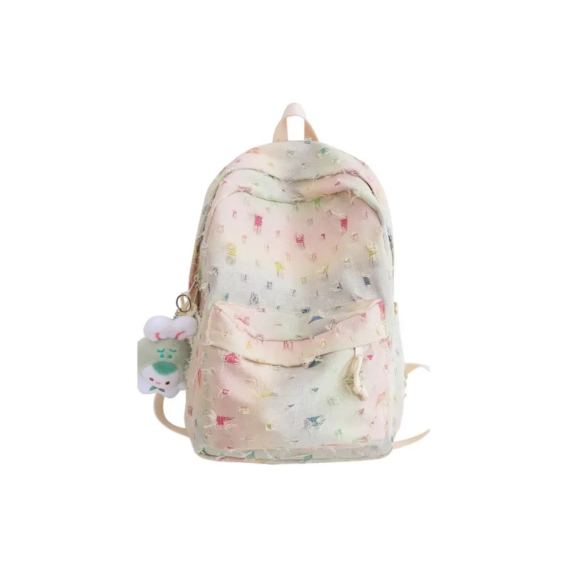 LEXI Canvas Backpack Regular Women's Multicolor-5