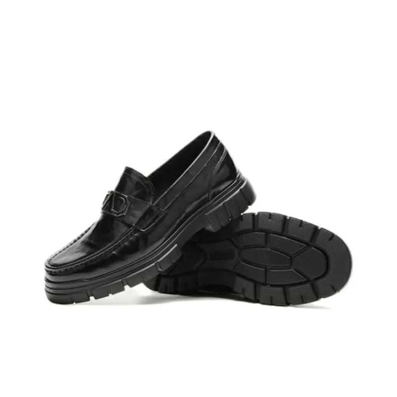 AOKANG Loafers Men Black-2