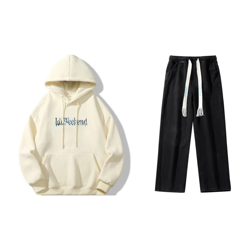 LA'T.WEEKEND Sweatshirt Set Unisex-9