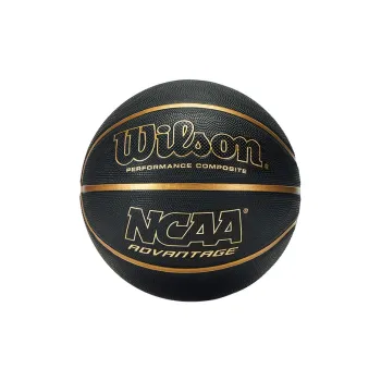Wilson NCAA Rubber Basketball Black Gold Size 7 Training Unisex