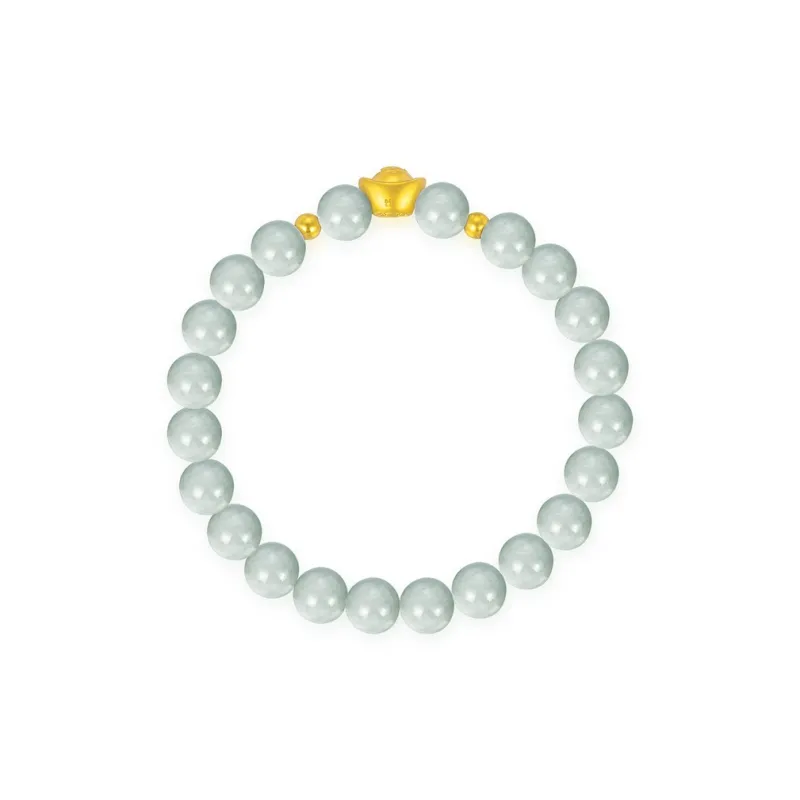 CHAOHONGJI Glutinous Jade Jadeite Bracelets Women's-0