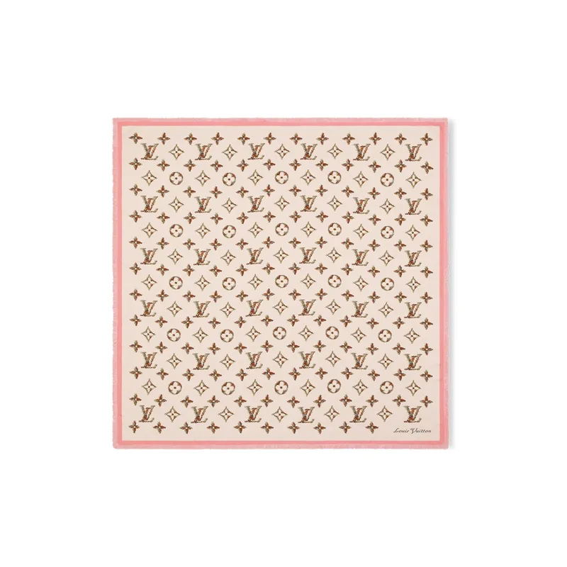 LOUIS VUITTON M79704 Monogram Flowers Shawl-1
