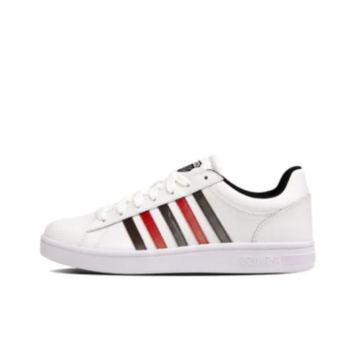 KSWISS Court Winston Cushioning Wear-Resistant Low-Top Skateboard Shoes Women's White